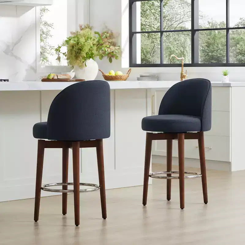 Spruce&Spring 26 inch Swivel Counter Height Bar Stools Set of 2