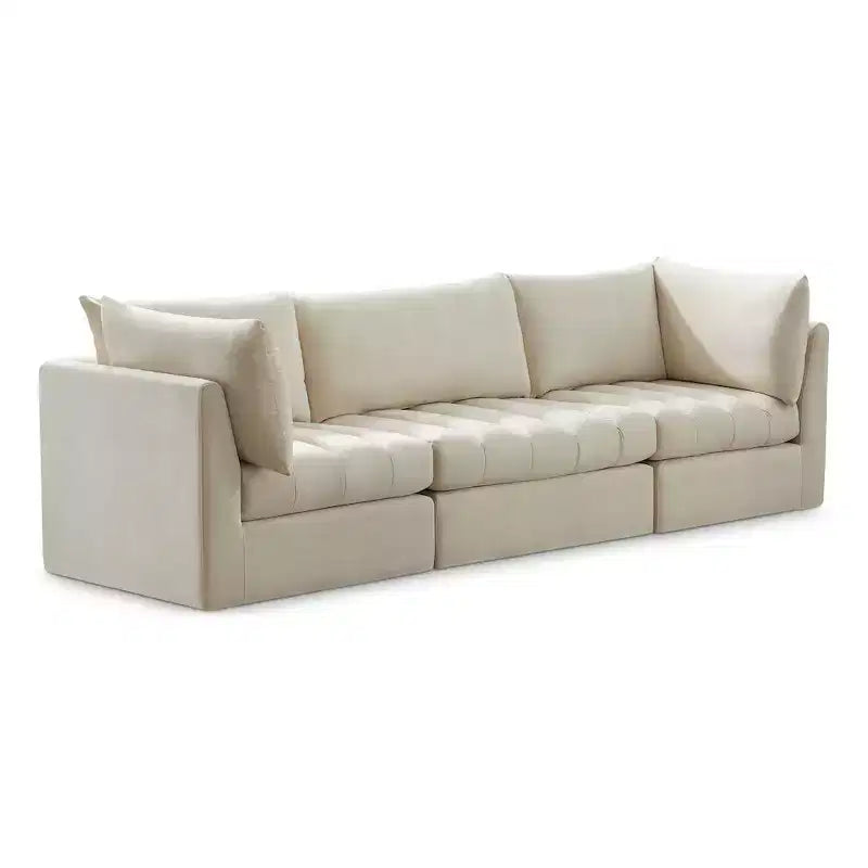Meridian Furniture,Jacob Velvet Modular Sofa