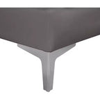 Meridian Furniture, Canapé modulable en velours Alina