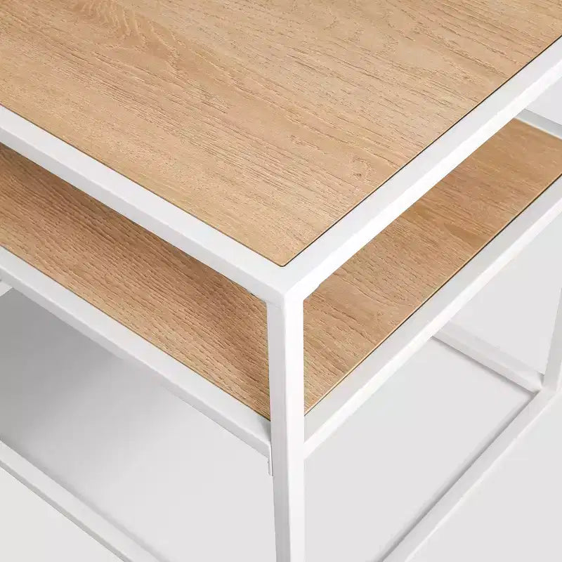Meuble TV moderne à 3 niveaux Walker Edison pour TV jusqu'à 43 po