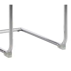 Chintaly Imports, chaise latérale cantilever moderne à dossier profilé bicolore – lot de 4