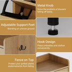 Meuble à chaussures avec 4 tiroirs basculants, Meuble à chaussures étroit, Organisateur de rangement de chaussures autoportant, Séparation sec et humide avec pieds en métal