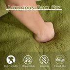 Canapé de sol Okak Ultra Doux et Moelleux en forme de pouf, avec oreillers dodus, Grand canapé paresseux pour salon et chambre