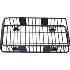Panier de toit robuste de 68 kg, panier de porte-bagages universel de 168 x 100 cm, porte-bagages de toit résistant aux intempéries, montage supérieur