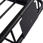 Panier de toit robuste de 68 kg, panier de porte-bagages universel de 168 x 100 cm, porte-bagages de toit résistant aux intempéries, montage supérieur