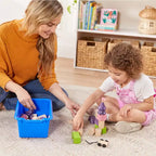 Armoire de rangement ECR4Kids Streamline 20 bacs et 20 bacs à façade ouverte, 4x5, Meuble pour enfant