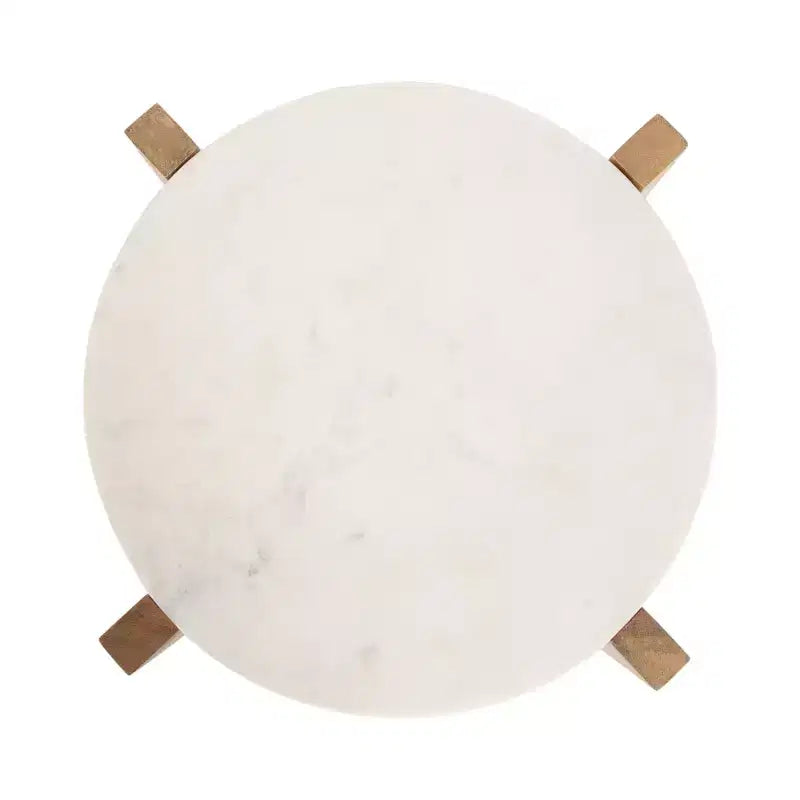 Table d'appoint ronde Moxley par Kate et Laurel