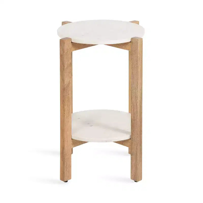 Table d'appoint ronde Moxley par Kate et Laurel