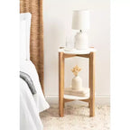 Table d'appoint ronde Moxley par Kate et Laurel