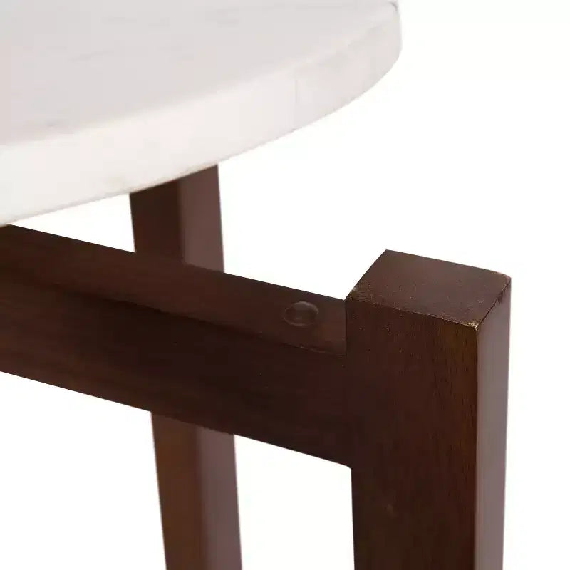 Table d'appoint ronde Moxley par Kate et Laurel