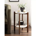 Table d'appoint ronde Moxley par Kate et Laurel