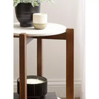 Table d'appoint ronde Moxley par Kate et Laurel