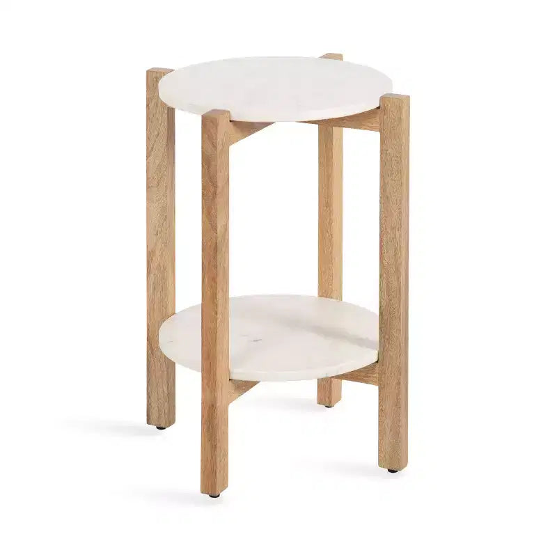 Table d'appoint ronde Moxley par Kate et Laurel