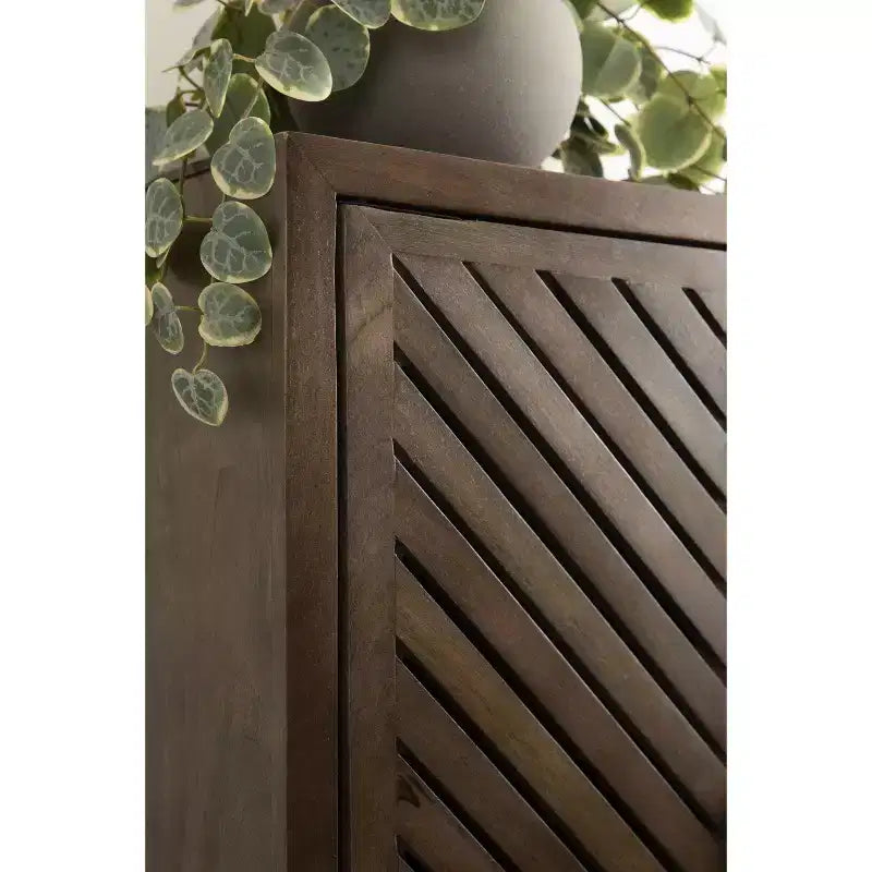 Armoire de salle de bain haute à 2 portes Mezzeta de Kate et Laurel