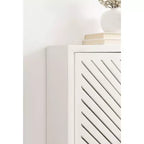 Armoire de salle de bain haute à 2 portes Mezzeta de Kate et Laurel