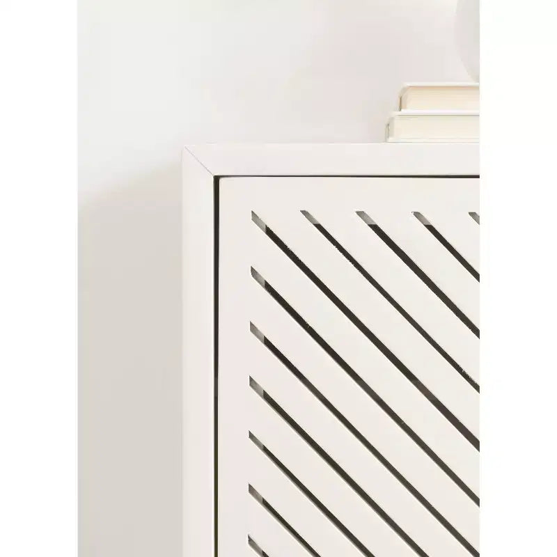 Armoire de salle de bain haute à 2 portes Mezzeta de Kate et Laurel