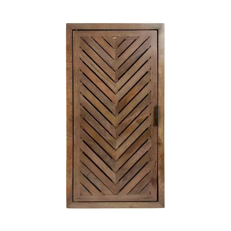 Armoire de salle de bain haute à 2 portes Mezzeta de Kate et Laurel