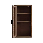 Armoire de salle de bain haute à 2 portes Mezzeta de Kate et Laurel