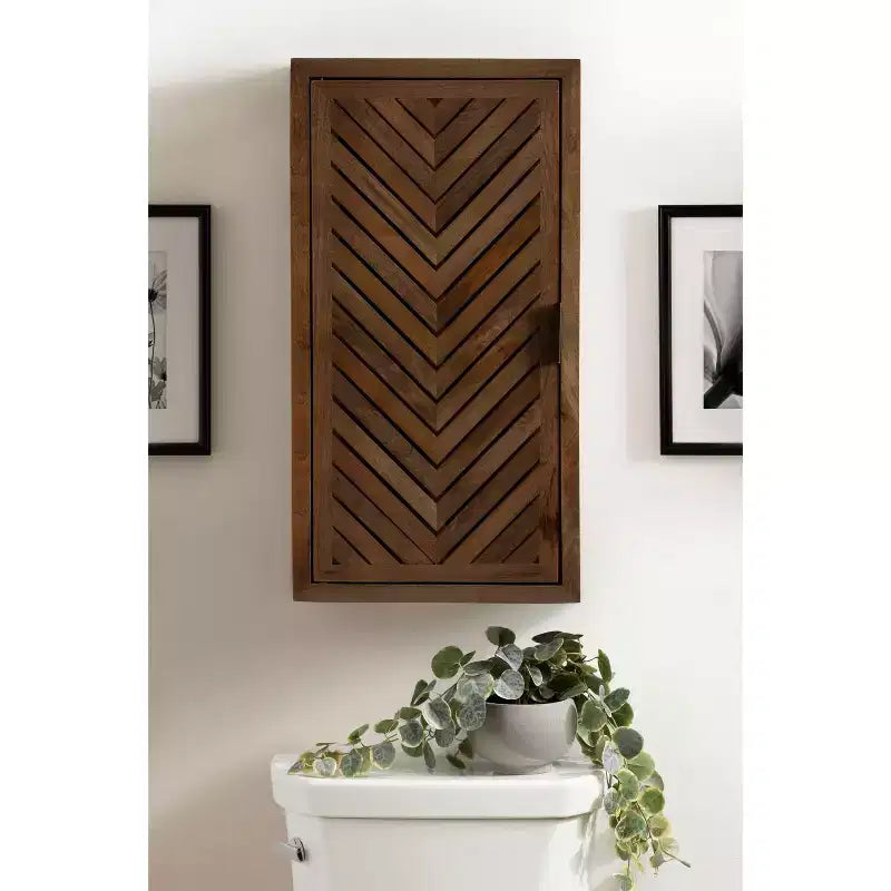 Armoire de salle de bain haute à 2 portes Mezzeta de Kate et Laurel