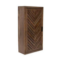 Kate and Laurel Mezzeta Tall 2-Door Bath Cabinet