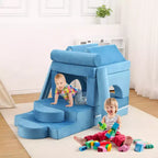 Canapé modulaire 13 pièces pour enfants, canapé de jeu modulaire convertible pour enfants, canapé sectionnel modulaire en mousse