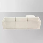 Canapé modulable surdimensionné 4 pièces Spruce & Spring Cloud pour salon