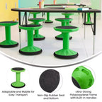 Flash Furniture Lucas Tabouret actif flexible à hauteur fixe pour enfant pour la salle de classe et la maison avec base antidérapante
