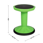 Flash Furniture Lucas Tabouret actif flexible à hauteur fixe pour enfant pour la salle de classe et la maison avec base antidérapante
