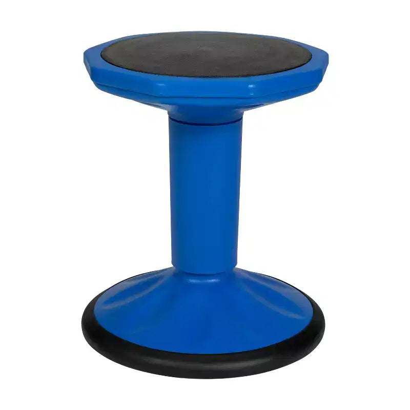 Flash Furniture Lucas Fixed Height Kids Flexible Active Stool for Classroom and Home with Non-Skid Bottom