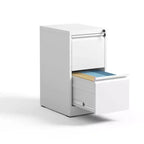 Classeur métallique vertical à double tiroir avec serrure pour le rangement de dossiers de format A4