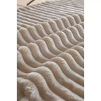 Canapé modulable 69Cloud, méridienne en L, méridienne en R, assise profonde, 2 places, tissu moelleux, beige