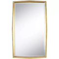 Uttermost Saratoga 24x40 Beveled Warm Gold Finish Wall Mirror