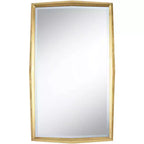 Uttermost Saratoga 24x40 Beveled Warm Gold Finish Wall Mirror