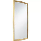 Miroir Mural Biseauté Uttermost Saratoga 24x40 avec Cadre Doré Chaud