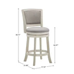 Tabouret de comptoir pivotant Janczy - iNSPIRE Q