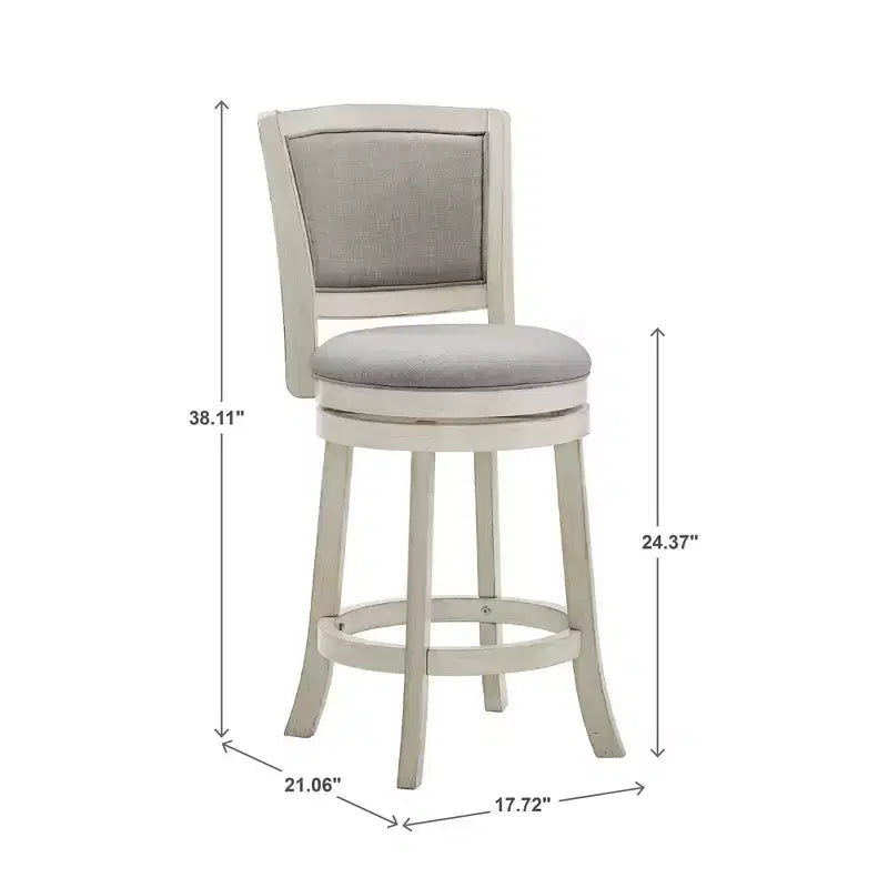 Tabouret de comptoir pivotant Janczy - iNSPIRE Q