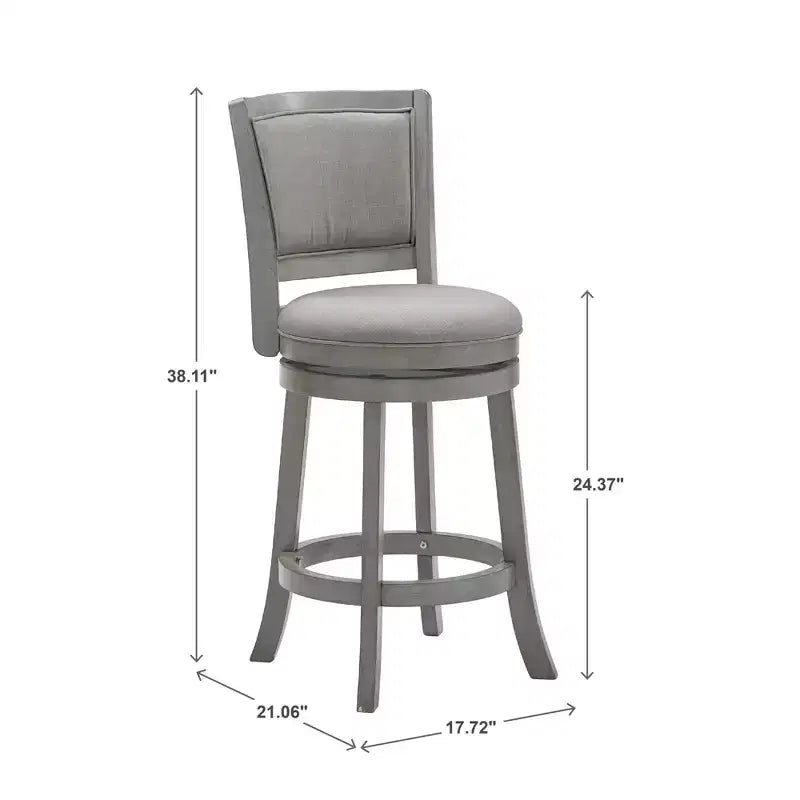Tabouret de comptoir pivotant Janczy - iNSPIRE Q