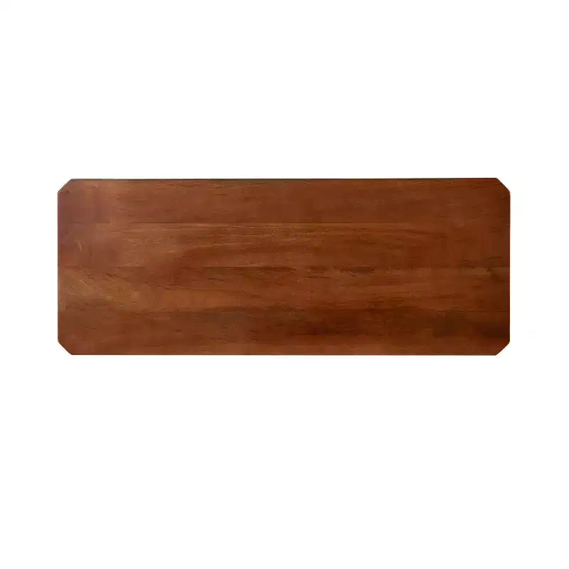Console en bois Kate and Laurel Talcott, 36x14x33, Noyer brun