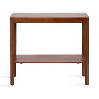 Console en bois Kate and Laurel Talcott, 36x14x33, Noyer brun