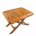 HomeRoots 18 Brown Solid Wood Rectangular End Table
