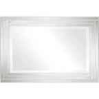 Lot de 2 miroirs muraux Uttermost Vedi en verre étagé 24 3/4 x 36 3/4