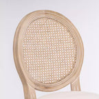 Tabourets de bar rembourrés en tissu GDFStudio Provence French Country (Lot de 2)