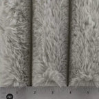 Pouf de rangement en tissu douillet Merced Plush Furry Channel - iNSPIRE Q