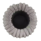 Pouf de rangement en tissu douillet Merced Plush Furry Channel - iNSPIRE Q