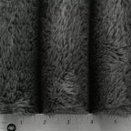 Pouf de rangement en tissu douillet Merced Plush Furry Channel - iNSPIRE Q