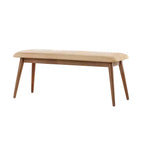 Pierre Mid-Century Modern Tapered Upholstered Dining Bench - iNSPIRE Q