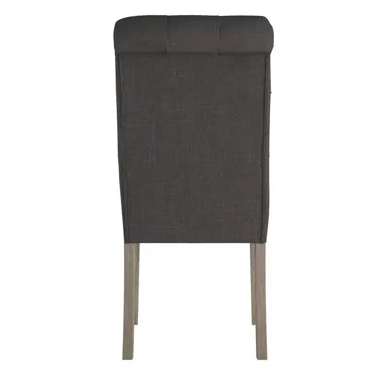 Chaises Parsons Gramercy à dossier roulé et touffeté (lot de 2) - iNSPIREQ