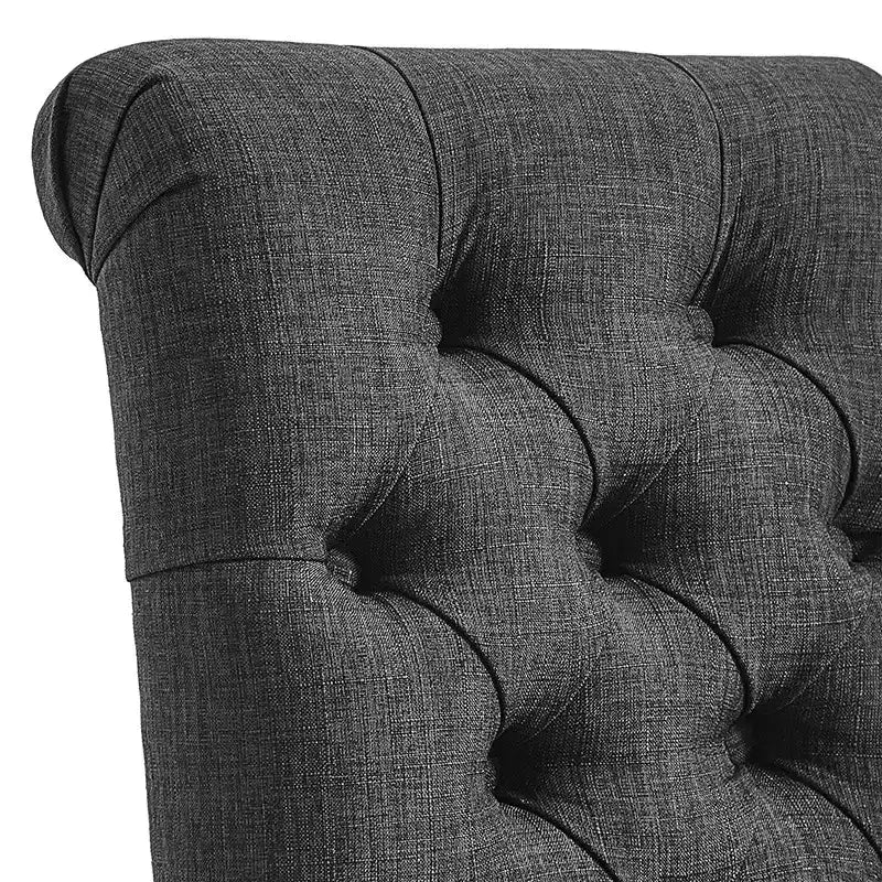 Chaises Parsons Gramercy à dossier roulé et touffeté (lot de 2) - iNSPIREQ