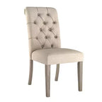 Chaises Parsons Gramercy à dossier roulé et touffeté (lot de 2) - iNSPIREQ