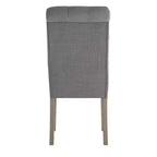 Chaises Parsons Gramercy à dossier roulé et touffeté (lot de 2) - iNSPIREQ